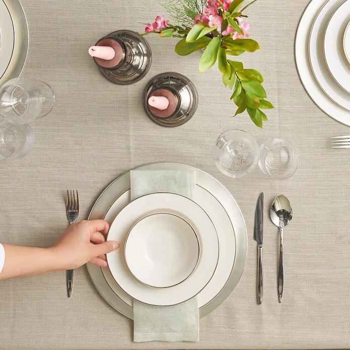 Emsan New Marly Porselen 60 Parça 12 Kişilik Yuvarlak Yemek Takımı Gold Emsan New Marly Porselen 60 Parça 12 Kişilik Yuv